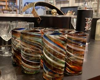 Hand Blown Mexican Tumblers