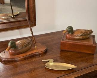 Vintage Mallard Duck Decor