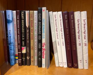 East Bernard High School Annuals 1978-1997