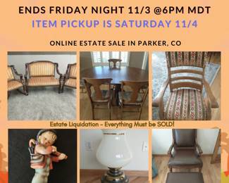 Estate Sale Collage CTBIDS