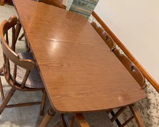Vintage Kitchen Table with Chairs (2 leaves)
$100 Available for PreSale on Furniture ONLY!!