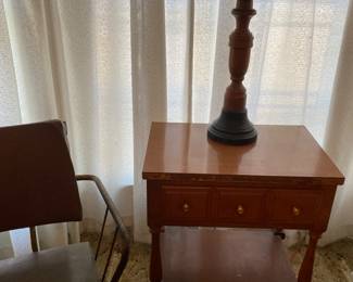 1950's Style Chair and Table