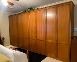 Custom made wall unit