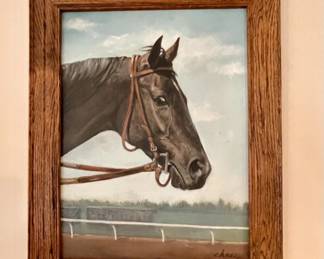 Equestrian Painting