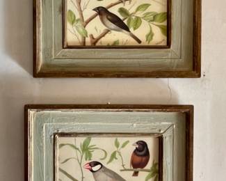 Pair of Bird Artwork