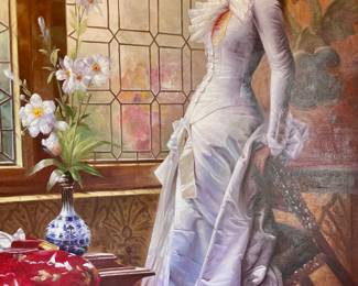 Close Up of Woman Portrait