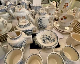 Pair of Birds Tea Set