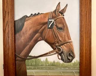 Equestrian Painting
