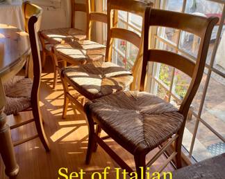Set of Italian Chairs