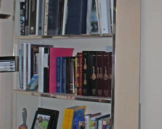 Modern MCM Bookscasem Globe, Books and More