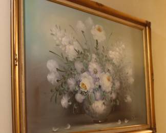 Framed Floral by Duncan