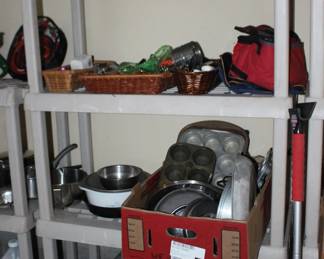 Utensils, Pots Pans, Chair Cushions