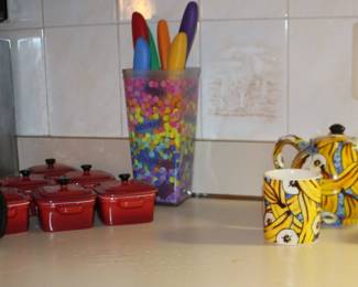 Tea Set, Small Baking Dishes, More