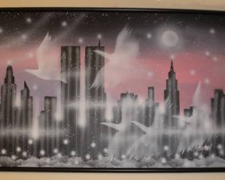 Framed City Scape