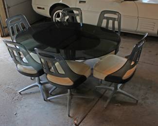 Acrylic MCM Modern Table