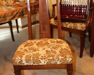 MCM Caned Center Chair
