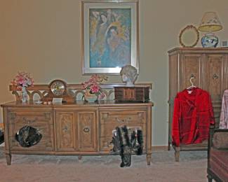 Dresser, Chest, Art, Decorator Items