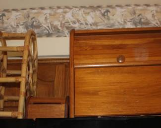 Wine Rack, Bread Box