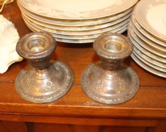 Silver Candlesticks
