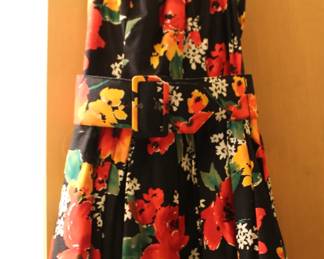 Vintage Dress with Florals