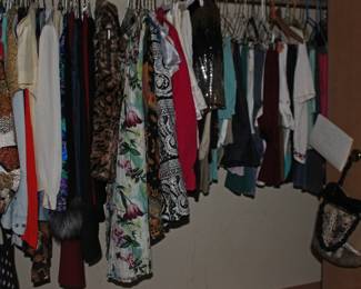 Clothing Various Dresses, Sweaters, Shoes, Jackets, Vintage