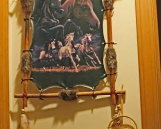 Native Horse wall Hanging
