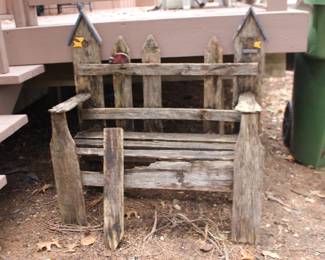 Primitive bench