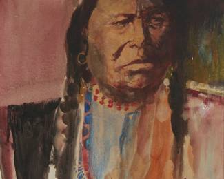 227
Neil Boyle
1931-2006
Untitled
Oil on canvas
Signed lower right: Boyle BSWCA
24" H x 20" W
Estimate: $500 - $700