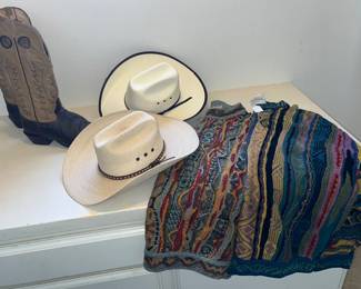Justin boots, cowboy hats & Coogi sweaters 