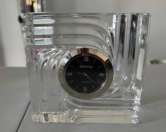 Waterford desk clock