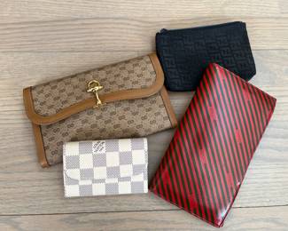 Faux Gucci and more Louis Vuitton....