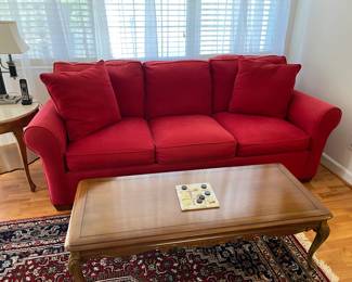 Nice Red Sofa