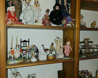 Staffordshire, antique German dolls