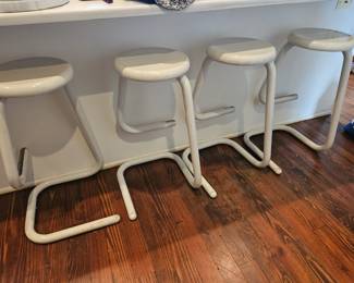 Vintage Paperclip Bar stools 