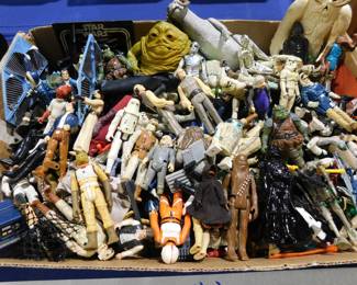 Huge Vintage Star Wars Action figures lot