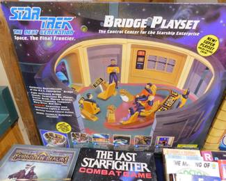 Star Trek bridge playset