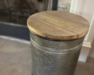 Kindling  keeper or  popcorn stash !