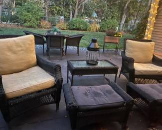 Rest outside between pigskin tosses