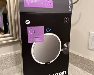 H64 - $100 - Simple Human Wall Mirror - new in box