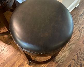 H4 - $200 - Set of 4 Stools. Measures 16" wide x 26" tall. 
