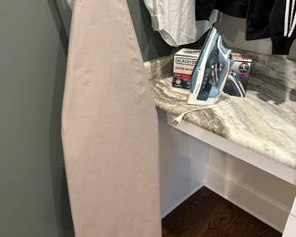 H51 - $7 Ironing Board - $8 Black & Decker Iron