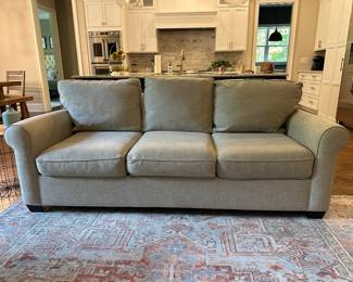H2 - $850 EACH. - 2 available. Pottery Barn Couch #1 - measures 38.5" deep x 84" long x 30" tall. 