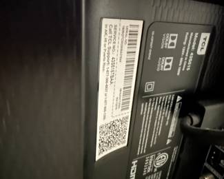 H85 - 1 TV left! - $120 EACH - TCL 42S515 - Smart TV 4K UHD