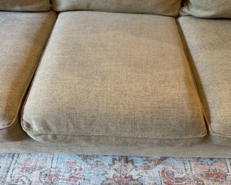 H2 - $850 EACH. - 2 available. Pottery Barn Couch #1 - measures 38.5" deep x 84" long x 30" tall. 