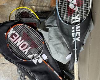 Yonex badminton rackets