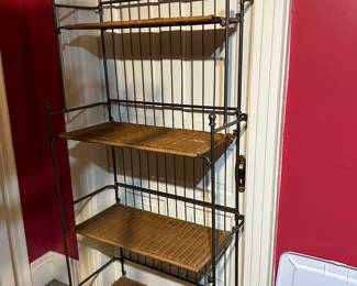 Folding etagere