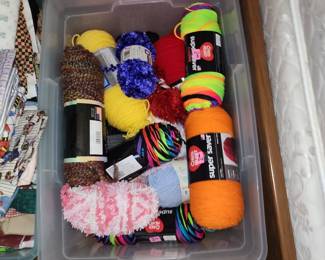 Yarn, yarn everywhere 