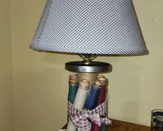 Vintage sewing lamp