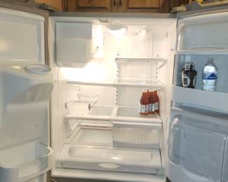 Inside the refrigerator 