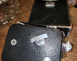 One Kodak eight model 60 movie camera with original carrying case